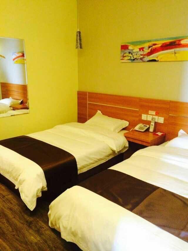 Thank Inn Chain Hotel Jiangsu Xuzhou Jiawang Century Square Exteriör bild